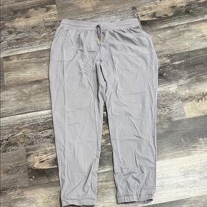 Ruby Ribbon Light Gray Joggers